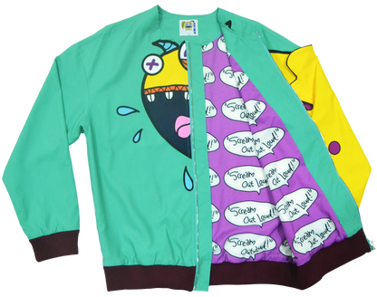 Oversized “Lala Monster” Unisex Jacket