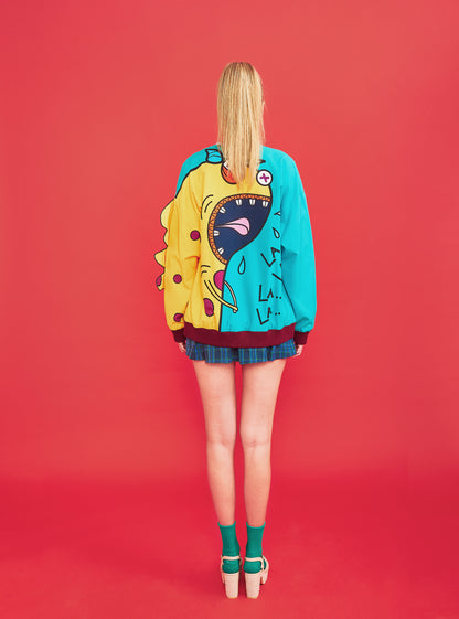 Oversized “Lala Monster” Unisex Jacket